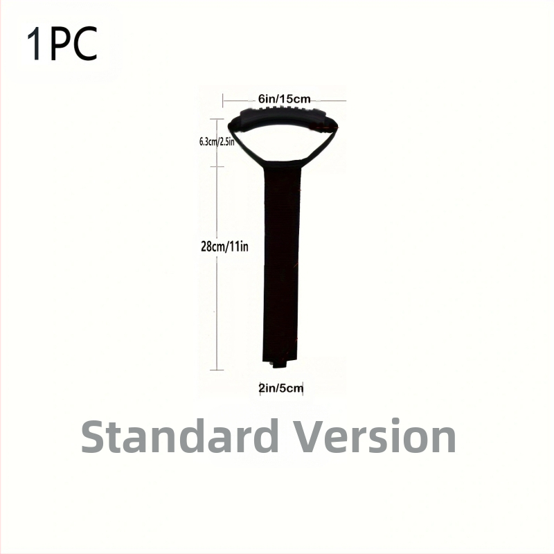 Stambi laikymo diržas su rankena, nailonas, Velcro, drabužiams, ištempiama