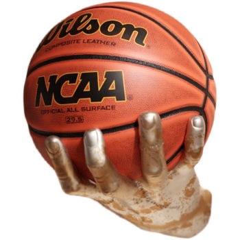 Поставка за топки за стенен монтаж, карикатурен стил, синтетична смола, 24 броя в кутия