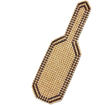 Седалка с дървени мъниста за летни автомобили и машини — дишаща, масаж и вентилация; материал: дърво; стил: прост; пълнител: друг