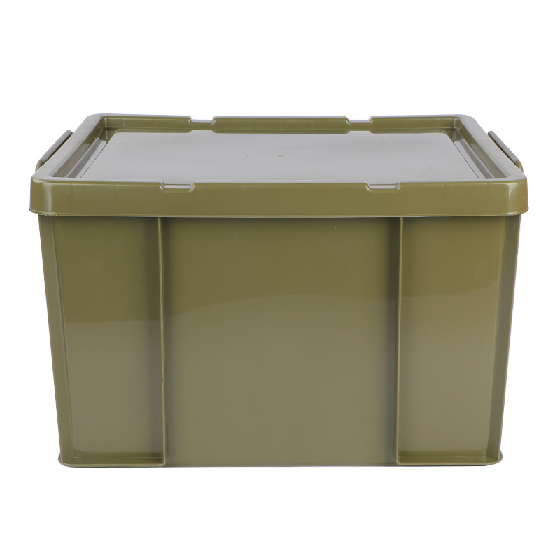 Automobilio saugykla – lauko daugiafunkcinis organizatorius, 75L talpa, PP plastikas, su ratukais, modelis 603, skirta drabužiams, žaislams ir kosmetikai