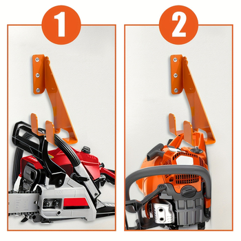 Κρεμάστρα αλυσοπριονοφόρου – βαριά κατασκευή, συμβατή με τη σειρά Stihl, από σίδηρο, μοντέλο 432, κοπή με λέιζερ, απλή εγκατάσταση