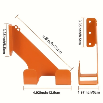 Κρεμάστρα αλυσοπριονοφόρου – βαριά κατασκευή, συμβατή με τη σειρά Stihl, από σίδηρο, μοντέλο 432, κοπή με λέιζερ, απλή εγκατάσταση