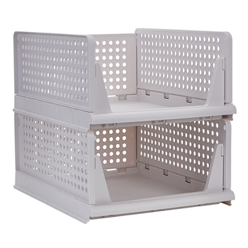 Αναδιπλούμενος Πολυεπίπεδος Οργανωτής Ρούχων Για Ντουλάπα - Υλικό PP, 8+ Επιπέδων, Αποθήκευση σε Υπνοδωμάτιο και Μπάνιο