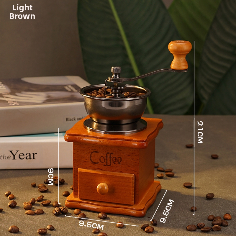 Rankinis kavos pupelių malūnėlis - retro stiliaus, nešiojamas, 2013 m. rudens leidimas