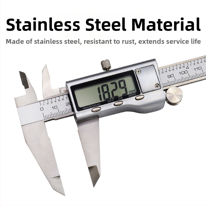 QST EXPRESS цифров штангенциркул с LCD дисплей