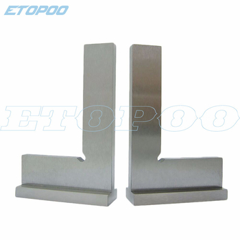 Τετράγωνο με κοφτερή άκρη, ανοξείδωτο ατσάλι, κατηγορία 2, γωνία 90°, για ξυλουργικές εφαρμογές