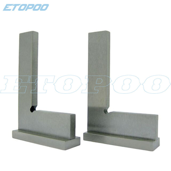 Τετράγωνο με κοφτερή άκρη, ανοξείδωτο ατσάλι, κατηγορία 2, γωνία 90°, για ξυλουργικές εφαρμογές