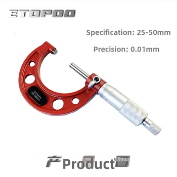 ETOPOO микрометър комплект, резолюция 0,01 мм, 4-частен