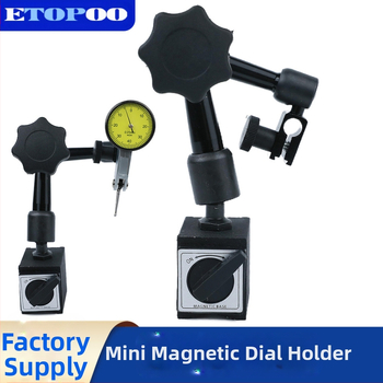 ETOOPOO univerzálny magnetický stojan pre posuvné meradlo s páčkou, pevný mechanický magnetický základ