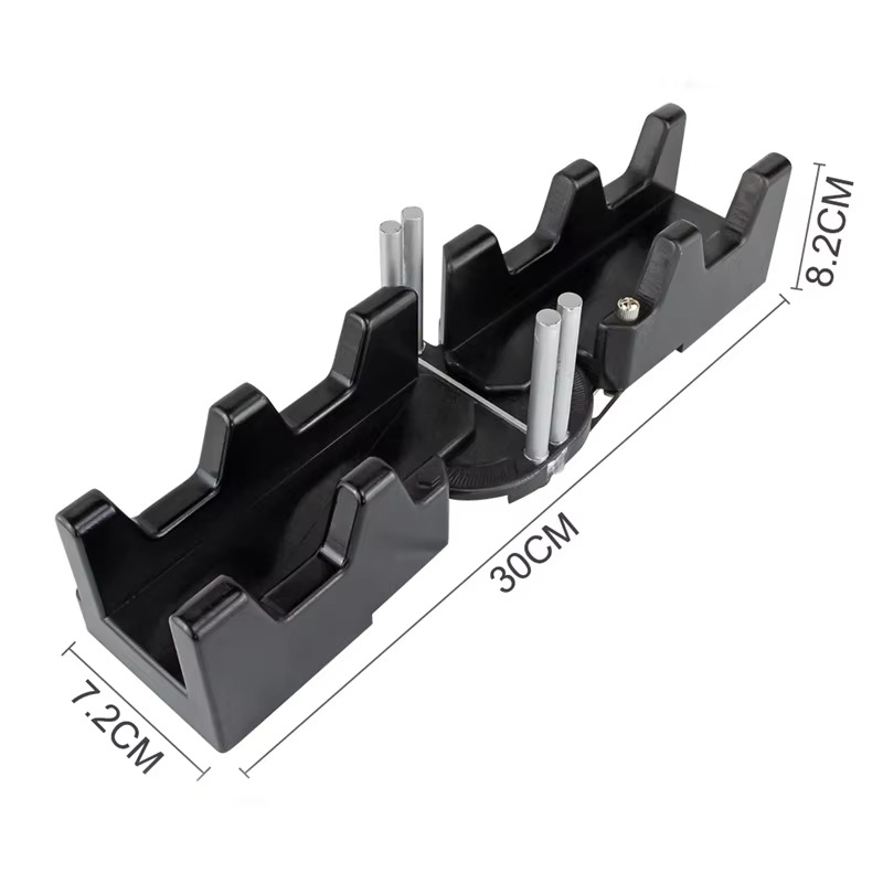 2-σε-1 Mitre εργαλείο μέτρησης και κοπής — Λοξή μέτρηση, Μεταλλικό και Πλαστικό, Βάρος 0,37 kg, Για Διακόσμηση