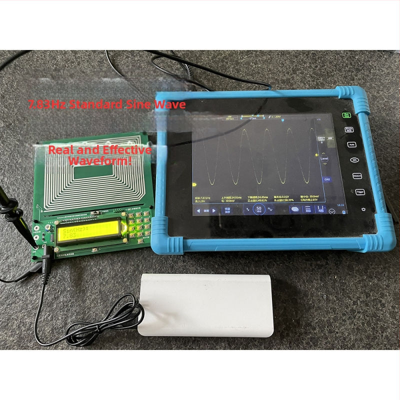 Генератор на Шуманова вълна с чиста синусоидална форма на сигнала, модулация на честотата, диапазон 0.01 Hz–300000 Hz