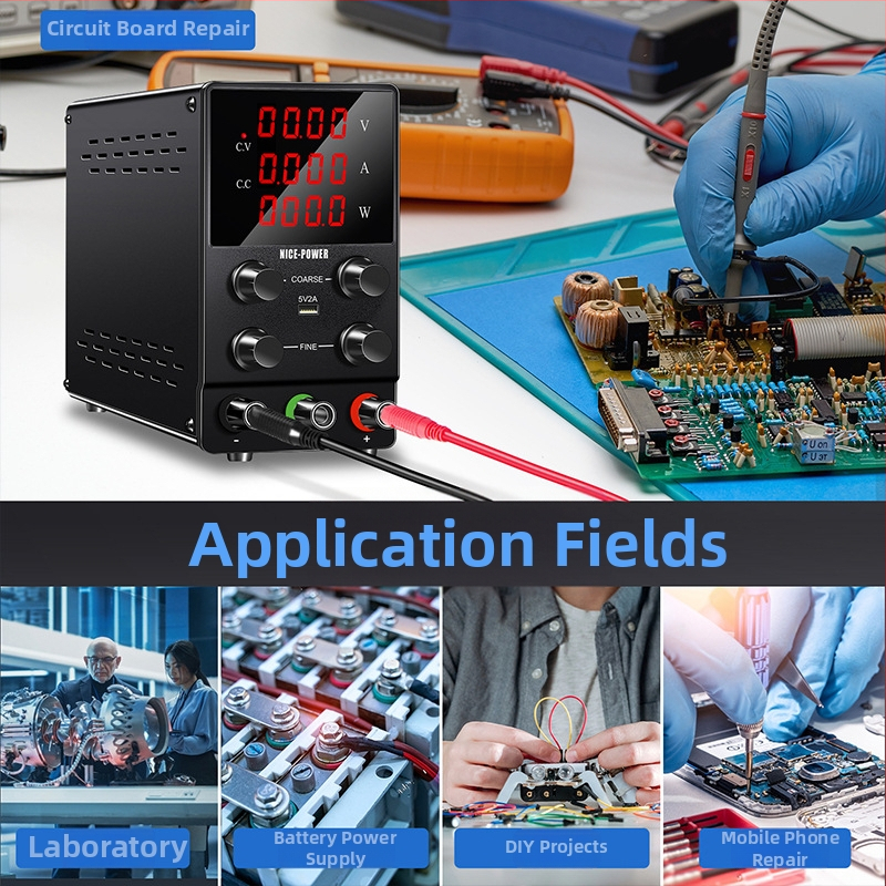 SPS1203 DC регулаторно захранване, висока мощност, 120 V, 3 A, 360 W, за електроплакиране и електролиза, регулируемо високо напрежение