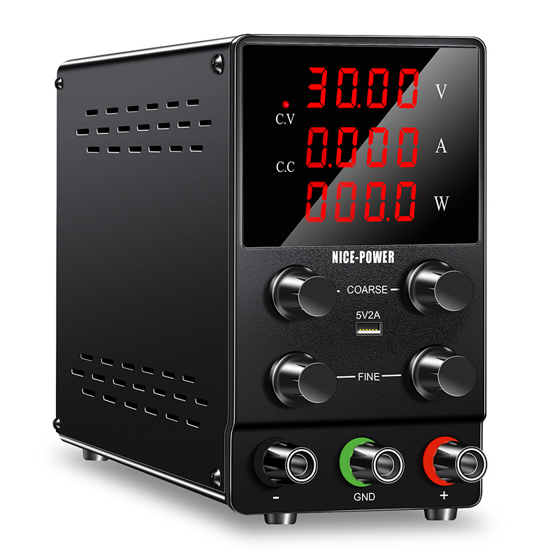 SPS1203 Ισχυρή DC Ρυθμιζόμενη Τροφοδοσία, 120 V, 3 A, 360 W, για Ηλεκτροχρωμία και Ηλεκτρολύσεις, Με Ρυθμιζόμενη Υψηλή Τάση