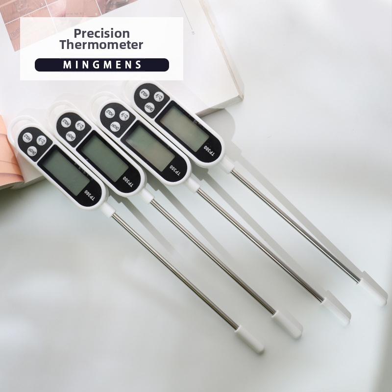 Rankų darbo DIY aromaterapinių žvakių įrankis – tikslus termometras, elektroninė sonda ir temperatūros rodmenys – priedai vaško plokštelėms gaminti