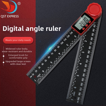 2-in-1 Digital Angle Ruler with Protractor and Vernier Caliper
