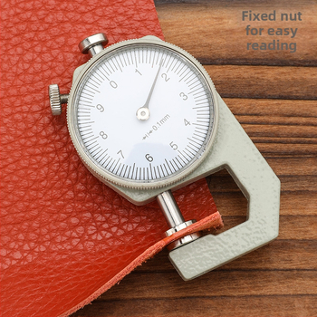 Μετρητής Πάχους 0-20 mm, Δείκτης Τύπου με Καμπύλη Άκρη, Φορητός, Μετρητής Πάχους Χαρτιού