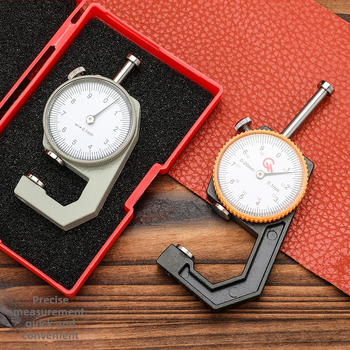 Μετρητής Πάχους 0-20 mm, Δείκτης Τύπου με Καμπύλη Άκρη, Φορητός, Μετρητής Πάχους Χαρτιού