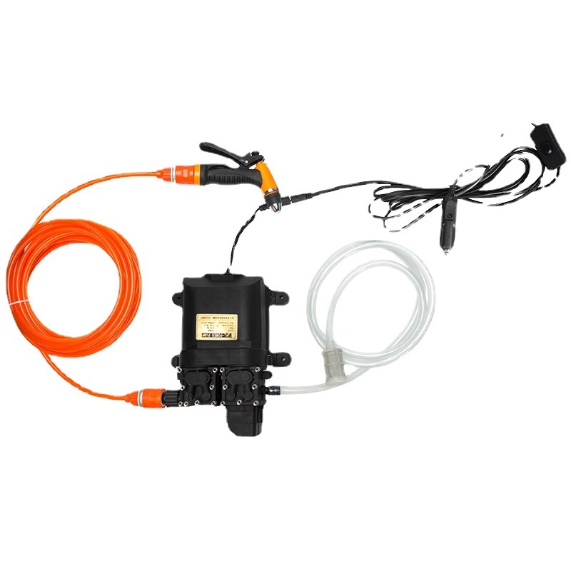 Elektrinis automobilio plovimo purkštuvu, modelis NTT-201, 72W, 6A, PVC konstrukcija, svoris 1,5 kg