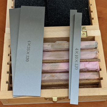 12 τεμάχια σετ παραλληλικών πλακών και μπλοκ για σφιγκτήρες, υψηλής ακρίβειας. Μάρκα HUOTO