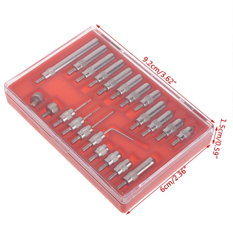 Σετ ακίδων ενδεικτήρα για μετρήσεις – HUOTO – 22 τεμάχια