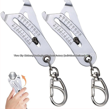 Κλειδί μετρητής μεγέθους νημάτων – Μεταλλικός μετρητής ακρίβειας για οικιακή χρήση, ατομικά συσκευασμένος σε PP σακούλα