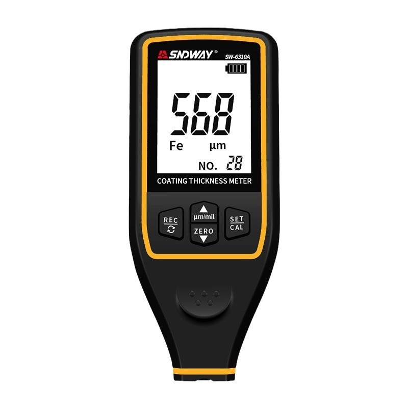 Shendawei SW6310A/SW6310B Filmo storio matuoklis automobilių dažų plėvelei su LCD ekranu, maitinimas 1,5V