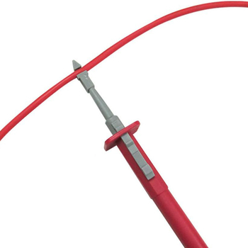 Ακροδέκτης δοκιμών για μετρητή με βύσμα μπανάνας, νικελιωμένες άκρες από χαλκό και ανοξείδωτο χάλυβα, GS 30020