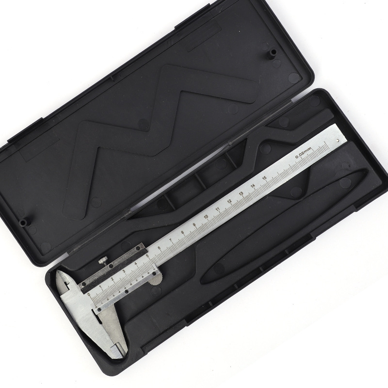 Neutral Vernier matavimo įrankis vidiniam skersmeniui matuoti, aukštos anglies plieno, mokomoji versija