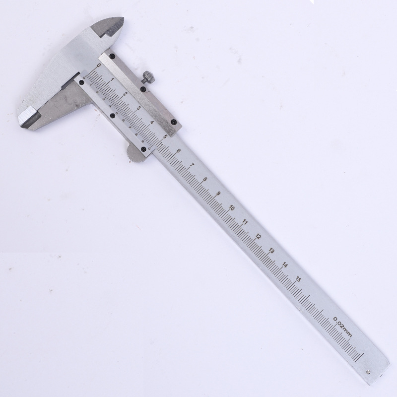 Neutral Vernier matavimo įrankis vidiniam skersmeniui matuoti, aukštos anglies plieno, mokomoji versija