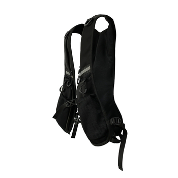 Unisex krūtinės maišas dviratininkams lauke – fluorescencinis, atsparus vandeniui, ultra lengvas, atsparus dėvėjimui, lengvinantis apkrovą (Oxford audinys; pamušalas: nailonas; naktinis atšvaitas)