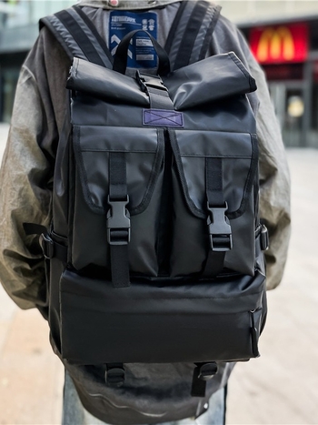 Unisex σακίδιο πλάτης για μαθητές – Υλικό Oxford, Αναπνεύσιμο πίσω μέρος, Καμπύλοι ιμάντες ώμου, Χωρητικότητα κάτω από 20 L