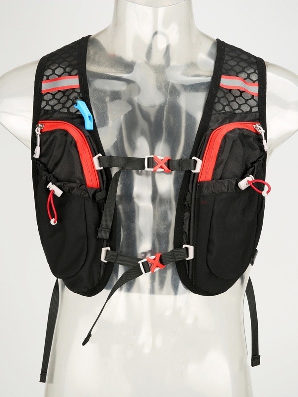 Sportinė kuprinė – Nailonas, kvėpuojanti, ultralengva, sumažina naštą, išlenkti pečių diržai