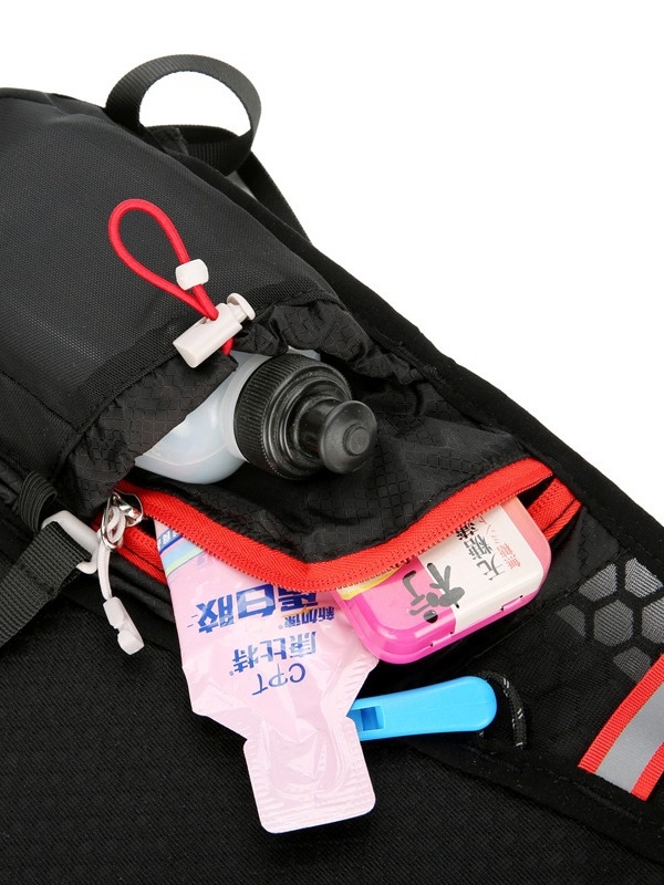 Sportinė kuprinė – Nailonas, kvėpuojanti, ultralengva, sumažina naštą, išlenkti pečių diržai