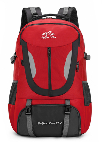 Unisex ράντσα ταξιδιού για υπαίθριες δραστηριότητες, αδιάβροχη, 56–75 L, κατάλληλη για φορητό έως 16 ιντσών, Oxford ύφασμα, καμπύλοι ιμάντες ώμου