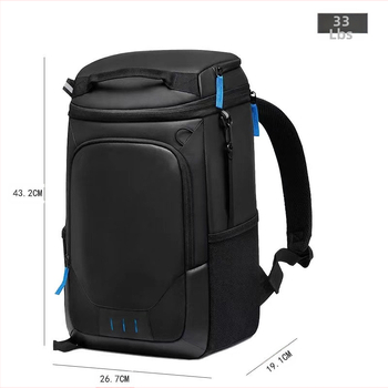 Izoliuota kuprinė lauko naudai (22 l, Oxford audinys, atsparus vandeniui, sulankstoma, nešiojama)