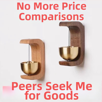 Ξύλινο κρεμαστό κουδούνι πόρτας, καθολικό στυλ, Xu screen