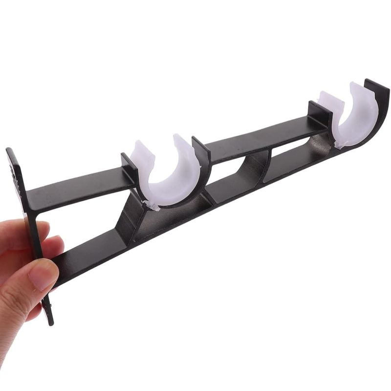 Romano strypo užuolaidų laikiklis – aliuminio lydinys, pritaikomas, modernus ir minimalistinis stilius