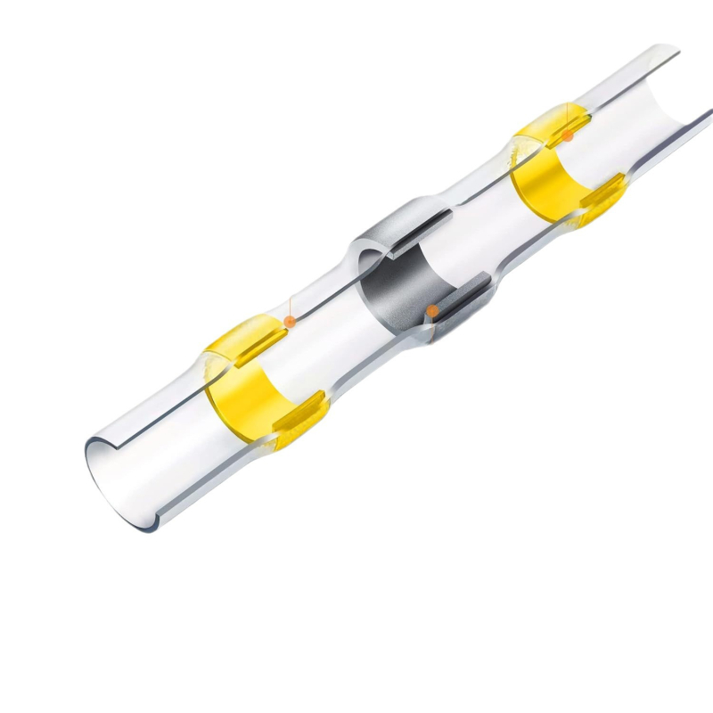 Weijie термоусъден водоустойчив терминален конектор за кабели 26–10 AWG, 1 ядро, PE изолация.