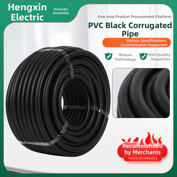 Xin Bo Feng Bellows γοφρωμένος PVC ηλεκτρικός αγωγός — πλαστικό, αντίσταση στη φλόγα V0, από -10°C έως +80°C, μονωμένος σωλήνας καλωδίων