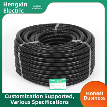 Xin Bo Feng Bellows γοφρωμένος PVC ηλεκτρικός αγωγός — πλαστικό, αντίσταση στη φλόγα V0, από -10°C έως +80°C, μονωμένος σωλήνας καλωδίων