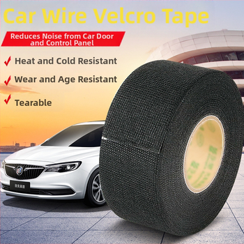 Φλανελ ταινία για καλώδια αυτοκινήτου, ανθεκτική σε υψηλές θερμοκρασίες, φθορά και μείωση θορύβου για ήχο και πλοήγηση; μάρκα Wenze; προσαρμοσμένη επεξεργασία; δυνατότητα ιδιωτικής ετικέτας