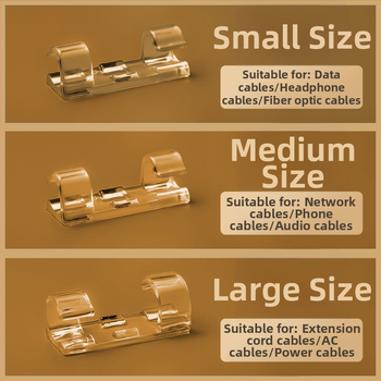 Thousand feng κλιπ καλωδίων — αυτοκόλλητος οργανωτής καλωδίων, μοντέρνο μινιμαλιστικό στυλ, για επιφάνειες γραφείου, κυκλοφόρησε το χειμώνα του 2012