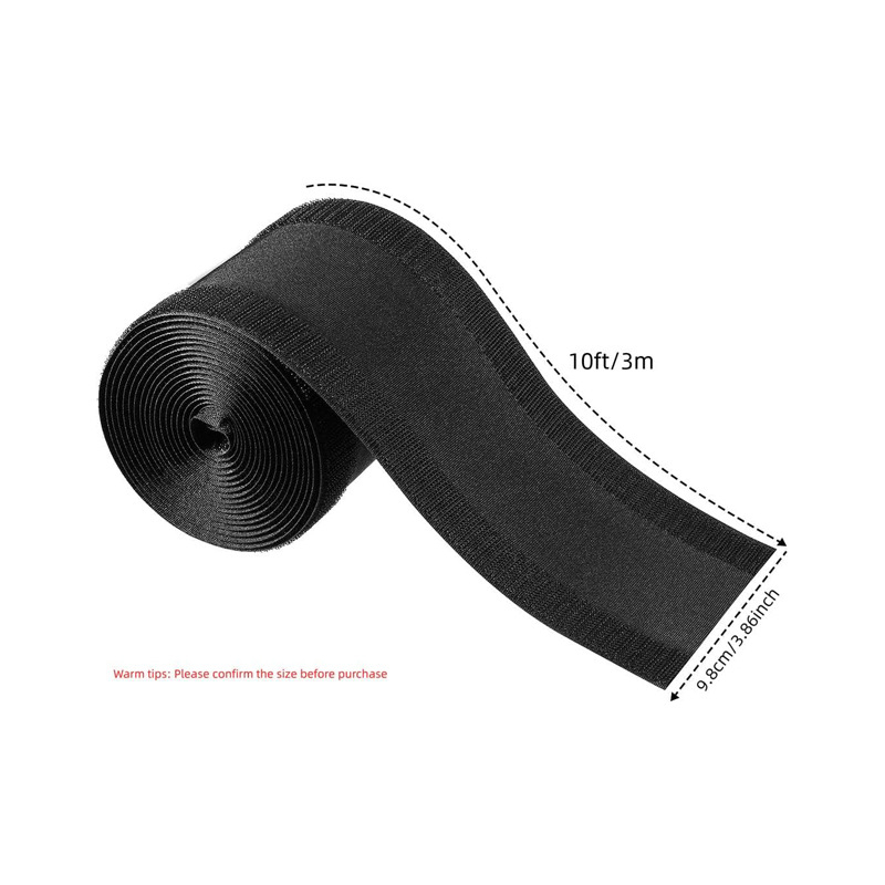 Nailona Velcro kabelu aizsardzības vāciņš, materiāls: nailons, maisījums: nailons-poliestera, zīmols: Cits