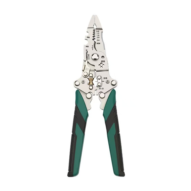 18-u-1 višenamjenski električni kliješt za skidanje izolacije s vodiča, za elektrikare, rezanje i uvijanje žica