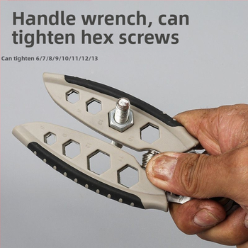 Klešta za skidanje izolacije kablova za električare — Senssheng, materijal: krom-vanadij čelik, težina 150 g, funkcija: skidanje izolacije, značajke: standardne