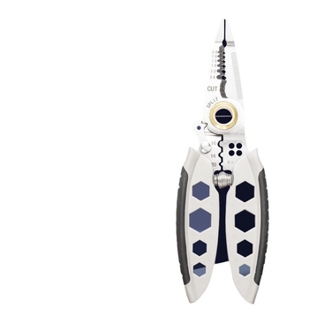 Klešta za skidanje izolacije kablova za električare — Senssheng, materijal: krom-vanadij čelik, težina 150 g, funkcija: skidanje izolacije, značajke: standardne