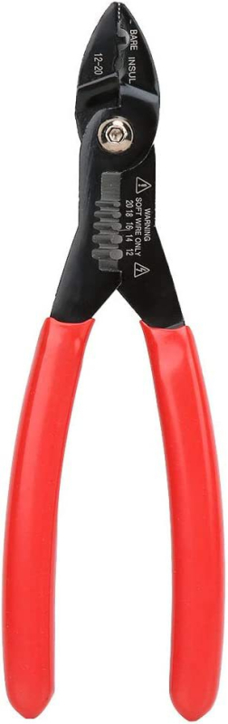 4-u-1 višenamjenski alat za električare za žice 12–20 AWG, s funkcijama spajanja žica i skidanja izolacije (podesivi kotačić)