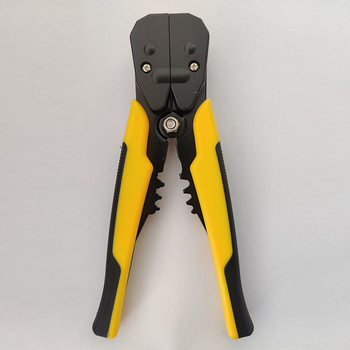 Električarske kliješta – Automatsko uklanjanje izolacije vodiča, Višefunkcionalne kliješte za krimpanje i spajanje, Oštrica od karbonskog čelika, Marka YTH, Otporne na eksplozije