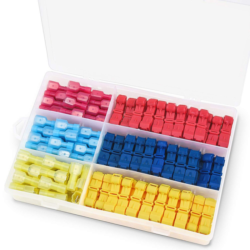 Weijie Държач за скъсани проводници, медна изолация, Т-образен бързосъединителен терминал за електрически проводници