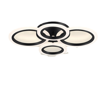 LED таванна лампа – модерна минималистична кръгла лампа с акрилно тяло и акрилен абажур, обхват 5–10 м², живот 30 000 ч, модел CL0019